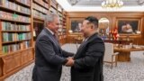 FILE PHOTO: North Korea's Kim vows unconditional support for Russia in meeting with Shoigu