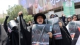 Антиизраильские протесты в Тегеране после операции "Народ как лев", 13 июня 2024 года